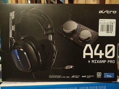 Astro Gaming A40 TR Mixamp Pro Set Wired Gaming Headset With Box Used