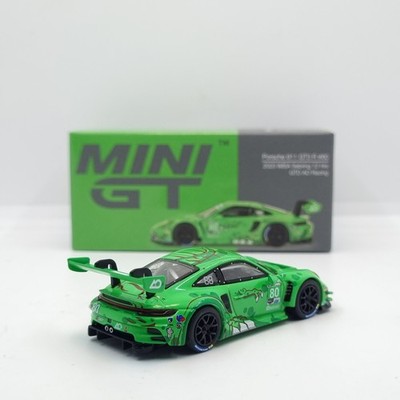 MINI GT PORSCHE 911 GT3 R #80 GTD AO RACING REXY 2023 IMSA SEBRING