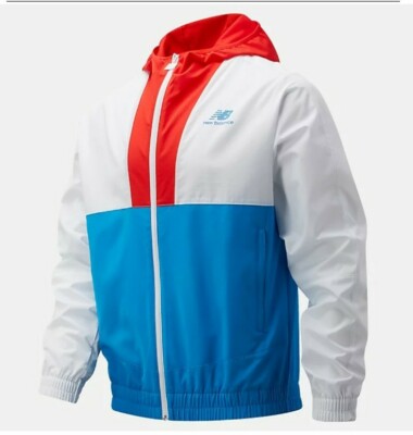 nb athletics full zip windbreaker