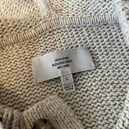 Maglione Jack Spade Bleecker Street New York maglia a cavo L avena cotone lino - Foto 8 di 13