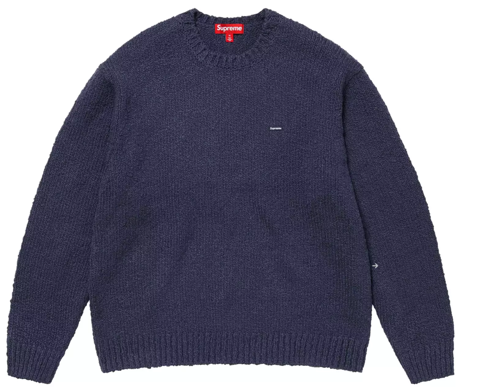 Supreme SS24 Bouclé Box Crewneck Sweater XL. Brand New w/ Tags
