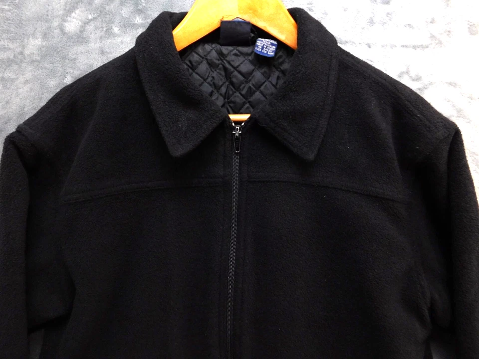 Gap Insulated Lined Jacket Youth XL Black Fleece - Image 2 of 4