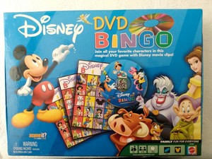 Disney Dvd Bingo Game 05 Mattel H7367 Dvd Bingo Cards Chips Scene It Ebay