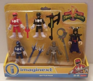 imaginext power rangers battle pack