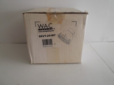 WAC LIGHTING R6VT-29-WT NIB