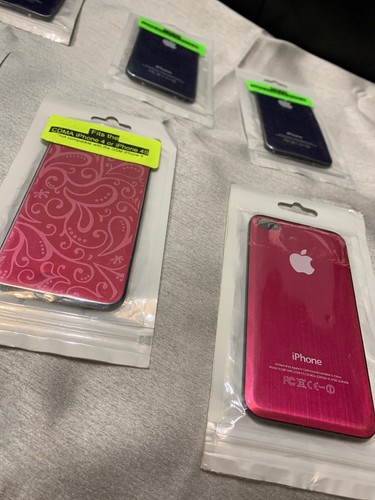 Lot de 6 dos métal couleur iPhone 4/4S - Photo 2 sur 4