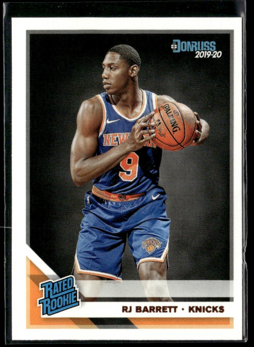 2019-20 Donruss Rated Rookie SP RC RJ Barrett Rookie #203