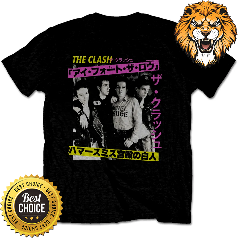 The Clash London Calling Japan Photo The Clash Shirt Q9853