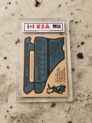 WAYNE GRETZKY 1979-80 O-PEE-CHEE OPC RC ROOKIE CARD KSA 8 MUST