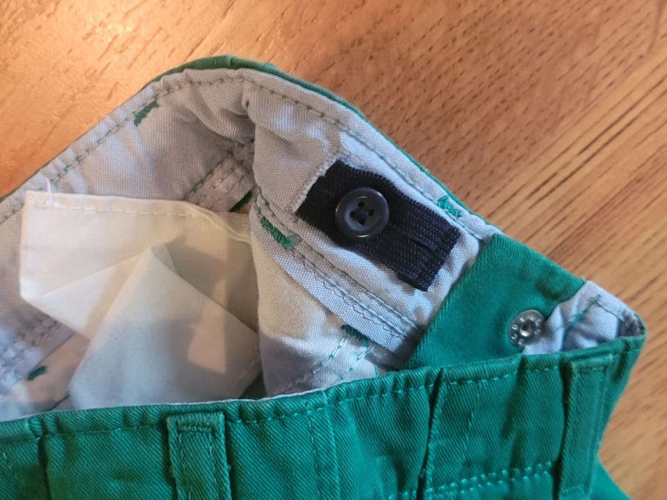 J Khaki Gren Slacks Adjustable Waist Boys Size 2T - Image 3 of 4