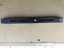 Hubbell Cat 5 16-Port Patch Panel MCC5802110A19E 