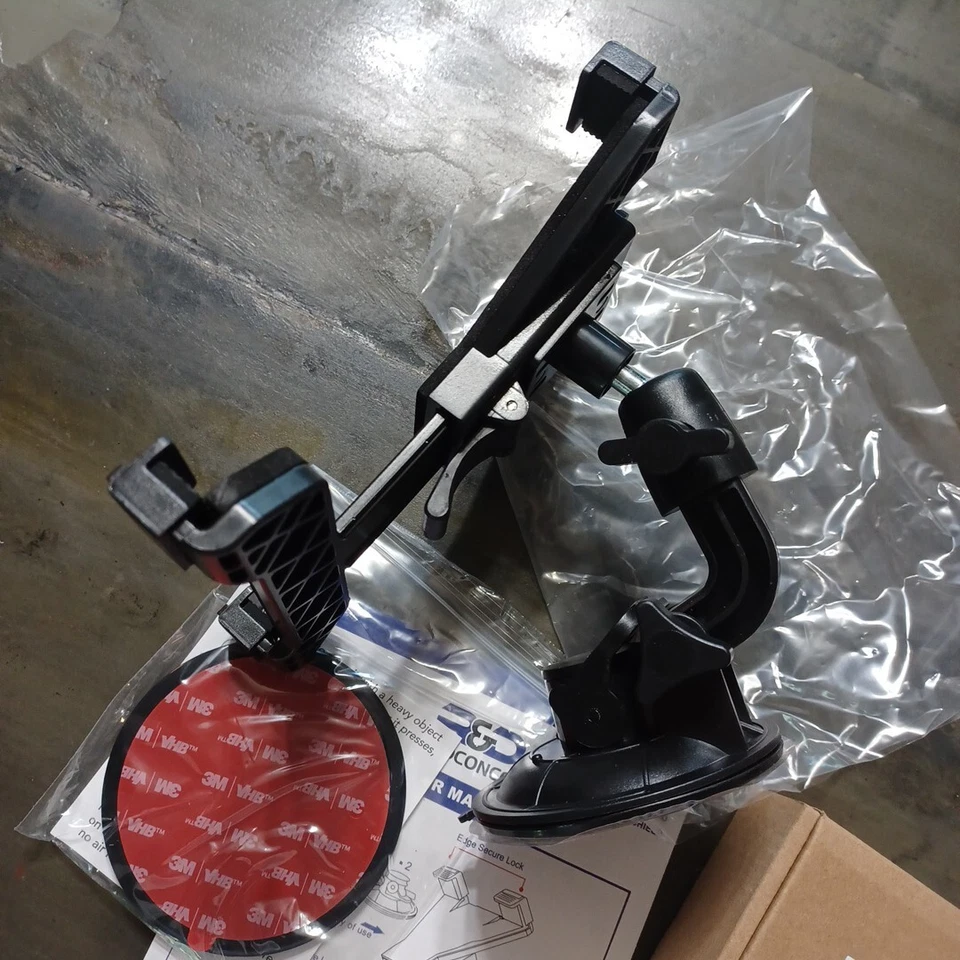 Car Tablet Mount Holder Windshield Dashboard for 7-11inch Phone Tablet iPad GPS - Image 3 of 4