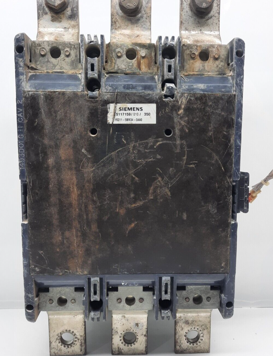SIEMENS 3VF6 3 POLE 630 AMPS CIRCUIT BREAKER 3VF96271BM30 SIEMENS 3VF6 3 POLE 630 AMPS CIRCUIT BREAKER 3VF96271BM30