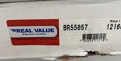 Disc Brake Rotor-4WD Real Value BR55057