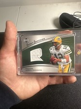 2005 AARON RODGERS Rookie Upper Deck RC Sweet Swatches GAME USED JERSEY SR-AR