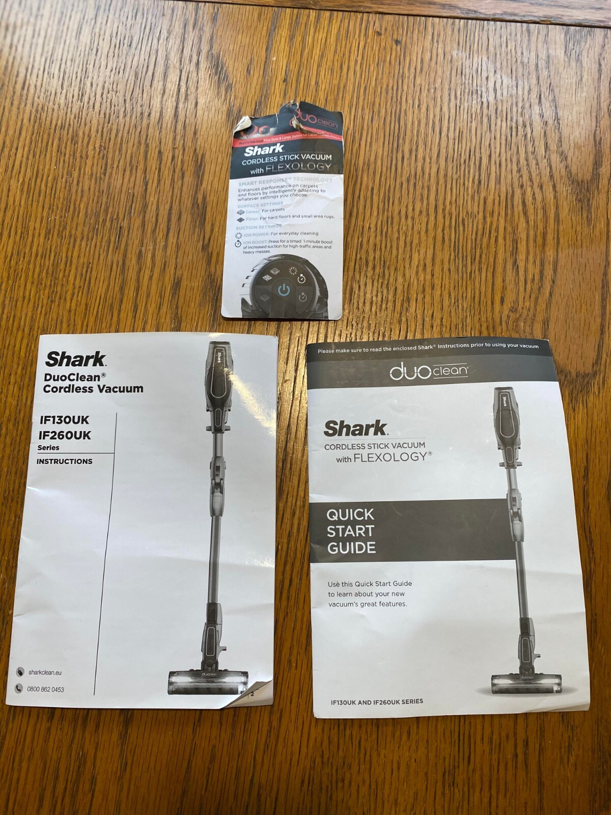 Shark DuoClean Cordless Vacuum Cleaner Purple (IF130UKTH) SPARE PARTS