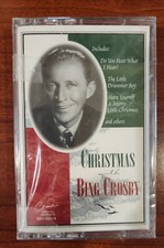 Christmas With Bing Crosby Cassette Tape - NEW  SEALED - Vintage Christmas Musi