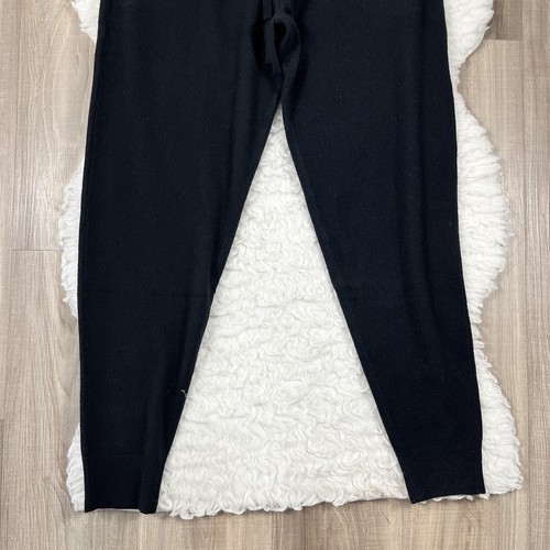 Hatch maternity cashmere wool knit joggers Size 2 M Medium Black NWT $228 - Picture 5 of 9