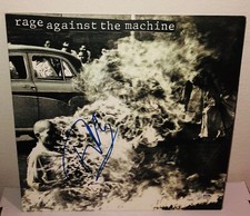 Tom Morello Rage Against The Machine Signed Vinyl Record Album LP PSA RARE A