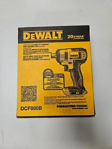 Dewalt 20V Max DCF880B 1/2'' Impact Wrench with Detent Pin Brand New Tool Only
