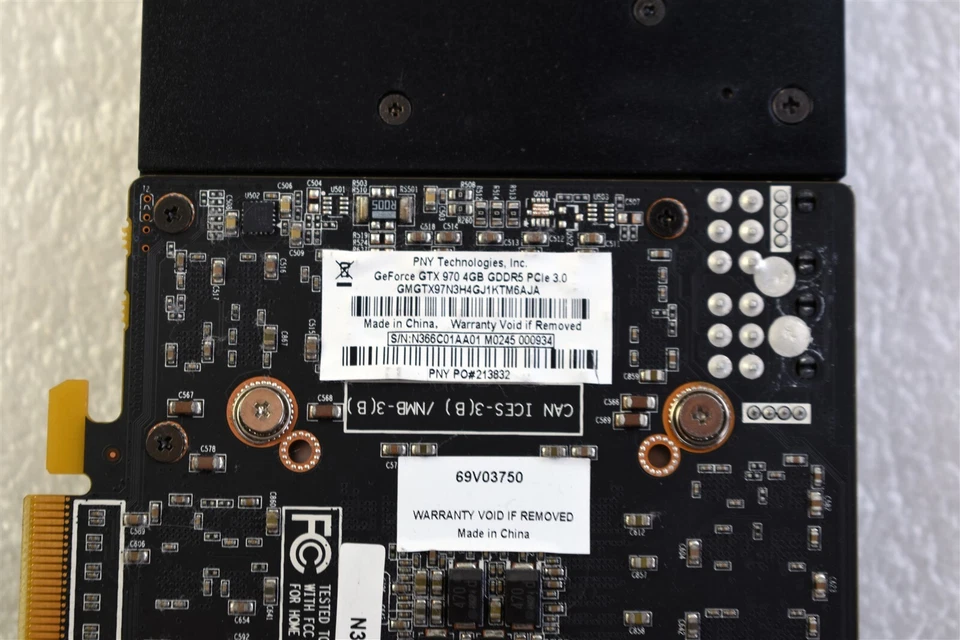 GPU PNY GTX 970 4 GB Foto 4 de 4