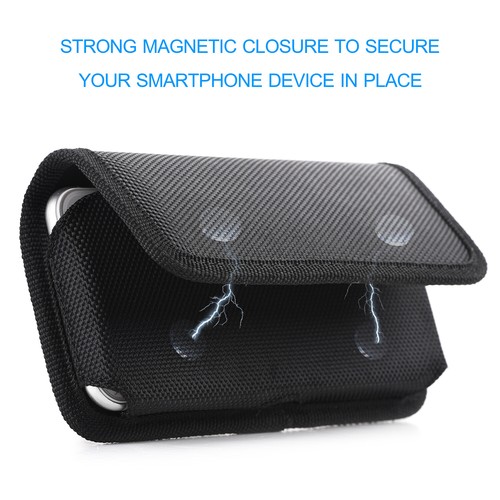 Handy Gürteltasche Schutz Tasche Universal Smartphone Hülle Horizontal L XL XXL - Bild 6 von 27