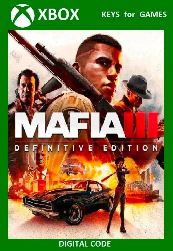 Microsoft Xbox Mafia III: Definitive Edition - Xbox One [Digital]