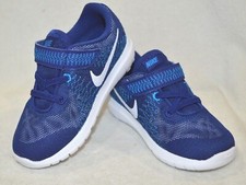 Nike Flex Fury TDV Royal Blue/White Boys Toddler's Shoes - Size 5C NWB