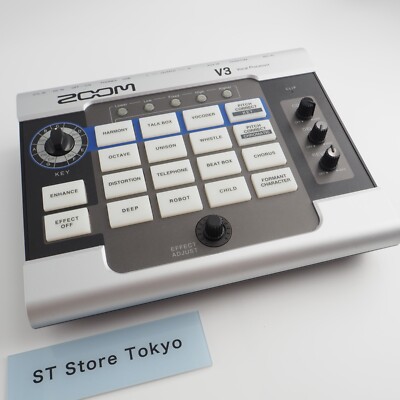 ZOOM V3 Vocal Processor Voice Changer Voice Effects Multi