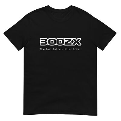 Z Last Letter First love 300zx Twin Turbo Z32 Nissan Vintage Tee