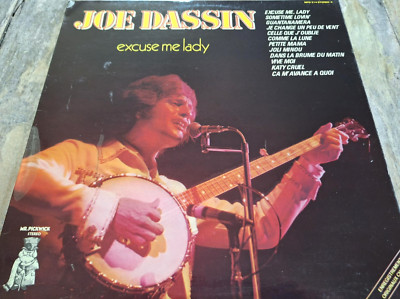 JOE DASSIN - Excuse Me Lady LP VINYL / MR. PICKWICK - MPD 214 / 1974