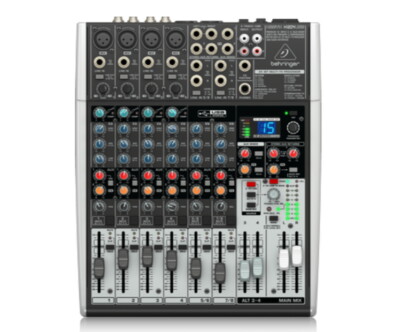 Behringer XENYX X1204USB Premium 12-Input 2/2-Bus Mixer British EQ 