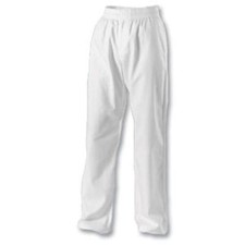 Playwell Karate Cotton Trousers White Bottoms Adults Childrens Pants Training