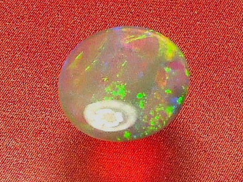 Gorgeous Sparking Colour Pattern Beautiful Solid Light Crystal Opal 1 carat. - Picture 5 of 12