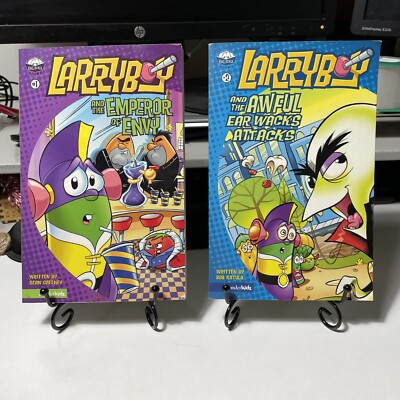 Larryboy Cd LarryBoy Ser.: LarryBoy & the Awful Ear Wacks Attacks, LarryBoy & The ...
