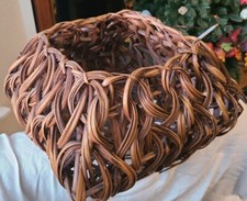 Gorgeous Vintage Large Asian Basket - Very Rare And Unique Design