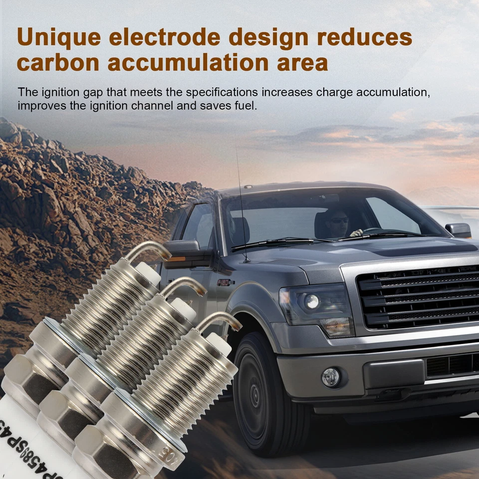 8x Iridium & Platinum Spark Plugs For Lexus LS400 4.0L 1990-2000 - Image 4 of 4