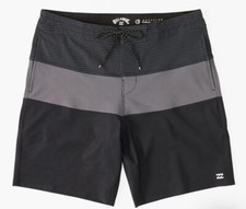 Billabong Tribong Lo Tide 19" Boardshorts Size 36 Black Retail 75.95 New W/Tag