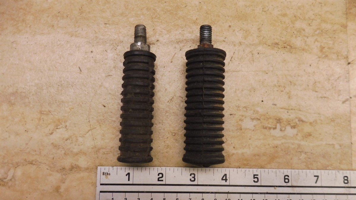 Dプライス 1960's Bridgestone BS-50 S160-1> foot pegs left right set