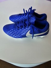 New Nike Tiempo Legend 8 Elite FG Hyper Royal Blue White AT5293-414 Men s Size 5