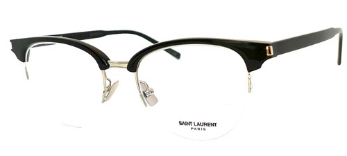 Saint Laurent SL518 001 Square Eyeglasses 56mm - Black Saint Laurent SL-518 001 Eyeglasses Women main image 4
