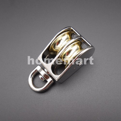 43 mm 58 mm 86 mm Schwenkrolle Hängescheibe Takelage Single Double Universal Rad - Bild 15 von 17