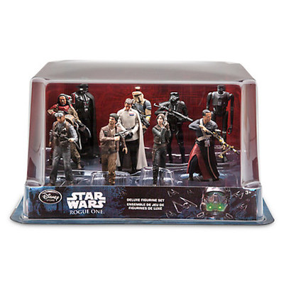 NEW Star Wars Rogue One Disney Store Deluxe PVC Figurine Toys Play Set 