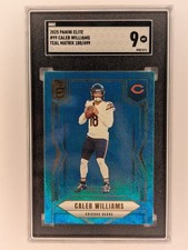 2025 Panini Donruss Elite - Caleb Williams #99 Teal Matrix /499