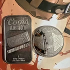 Coors LIGHT Sunshine Mining Co .999 1 Oz Silver Bar And 16 Gram Silver Round Lot