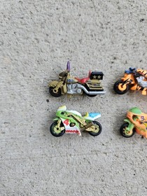 1990 Vtg Micro Machines Super Bikes Coll #2 64000 Rockets of the Road+Bonus Read