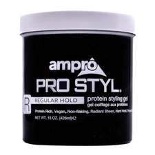 2 Pack Pro Styl Protein Styling Gel - Regular Hold by Ampro for Women - 15 oz Ge