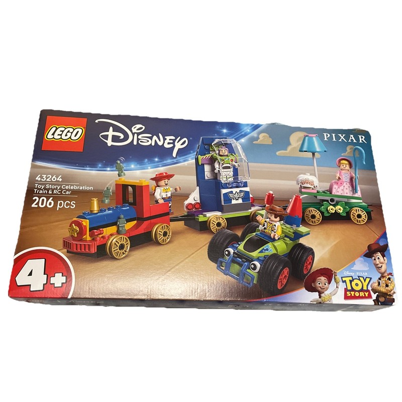 LEGO Disney 43264 Toy Story Celebration Train RC Car Set New And Sealed