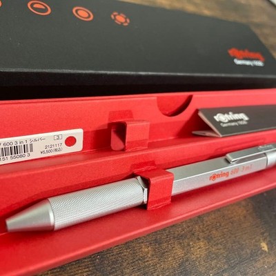 ROTRING 600 3 in 1 silver twist type #65d36f