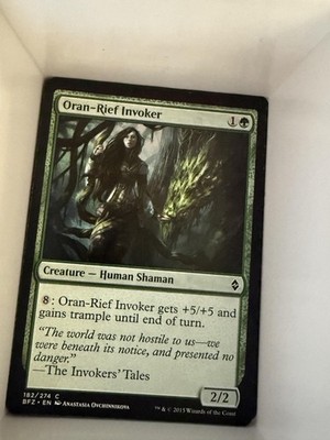 Battle for Zendikar #182 Oran-Rief Invoker